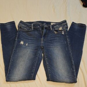 Casual Blue Boyfriend Jeans